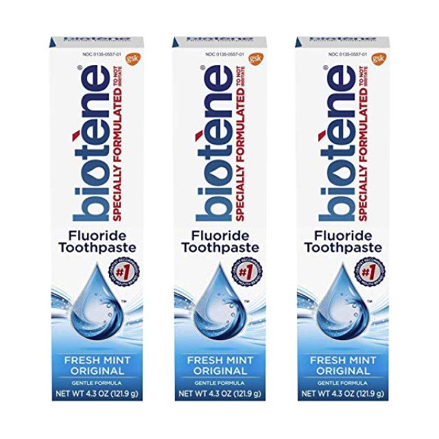 Biotene白樂汀 含氟牙膏(清新薄荷) 3入組