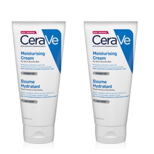 CeraVe適樂膚 長效潤澤修護霜雙入組