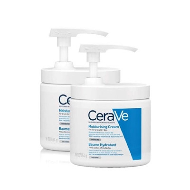 CeraVe適樂膚 長效潤澤修護霜 454g雙入組