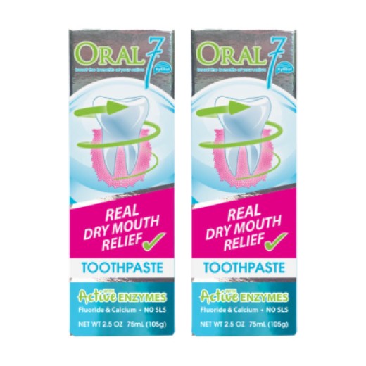 Oral7口立淨 酵素護理牙膏 2入組