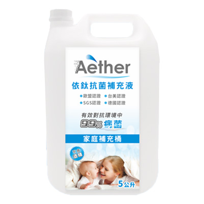 Aether依鈦抗菌專家 居家防護噴霧劑 家庭桶5公升