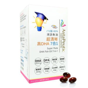 AstaPeutic 超清晰高DHA 7合1溯源魚油 60粒 (末效期:2026/10)