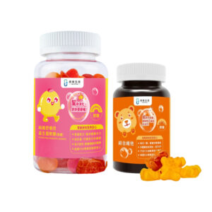 純維 舒樂欣益生菌軟糖 30顆 +健康綜合維他命軟糖 30顆