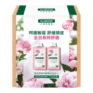 蔻蘿蘭 速效舒敏洗髮精 400ml 兩入組(末效期:2026/10)