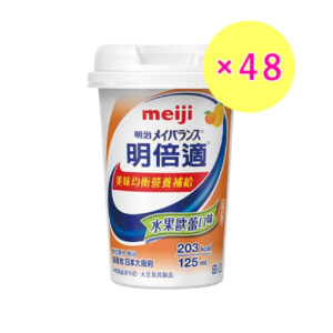 明治 明倍適營養補充食品-水果歐蕾 兩箱 (共48入)
