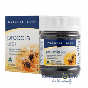 Natural Life 蜂膠膠囊 500mg 365粒