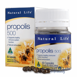 Natural Life 蜂膠膠囊 500mg 60粒