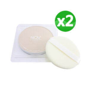 娜芙 防曬蜜粉-粉蕊(附粉撲)SPF23 PA++ 二入組