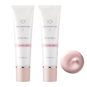 娜芙 潤色防曬隔離霜 SPF30 PA++(粉紫) 二入組