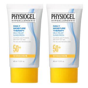 潔美淨 低敏全物理保濕防曬霜SPF50+PA++++ 2入組 (末效期:2027/01/30)