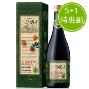 大漢酵素 青汁冬蟲夏草菌絲體蔬果植物醱酵液 5+1特惠組