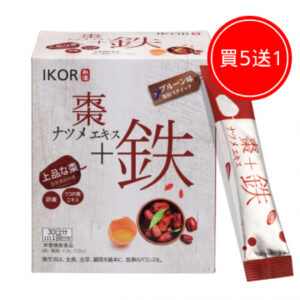 醫珂 和漢氣巡棗鐵顆粒食品 買5送1