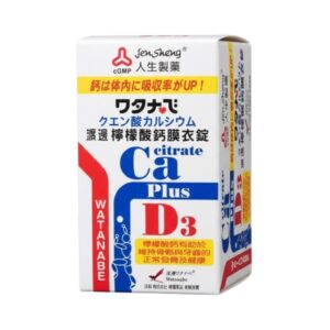 人生製藥 渡邊檸檬酸鈣膜衣錠
