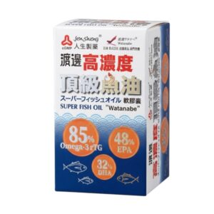 人生製藥 渡邊高濃度頂級魚油軟膠囊
