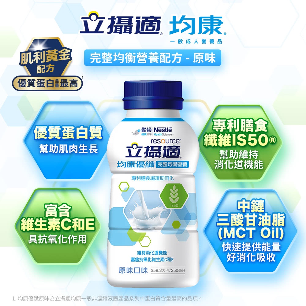 立攝適均康優纖 立攝適均康優纖