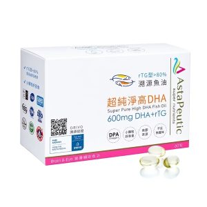 AstaPeutic 超純淨高DHA溯源魚油 60粒
