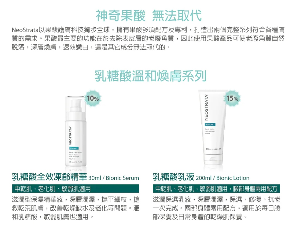 妮傲絲翠 乳糖酸乳液 200ml