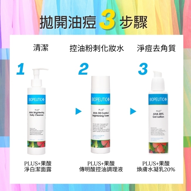 Biopeutic葆療美 PLUS+ 果酸煥膚水凝乳20% 50ml