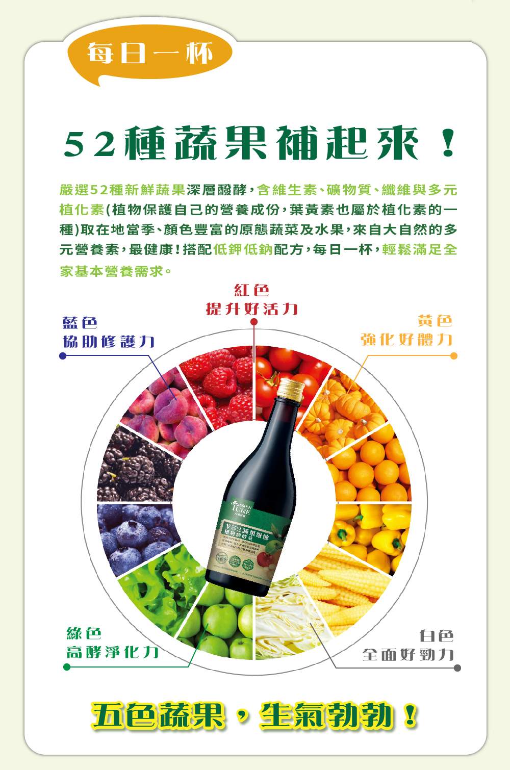 大漢酵素 V52蔬果維他植物醱酵液6+1特惠組