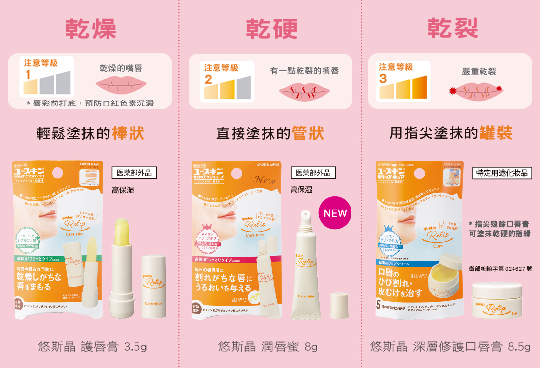 Yuskin悠斯晶 深層修護口唇膏 - 麗登藥妝