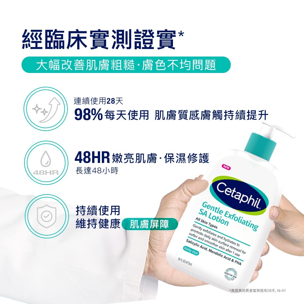 Cetaphil舒特膚 三酸煥膚嫩亮修護乳 473ml